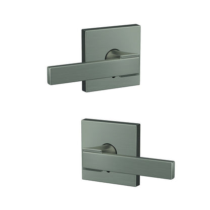 Schlage FC172NBK-COL Northbrook with Collins Rose Pair of Dummy Door Levers