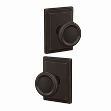 Schlage FC172OFM-GDV Offerman with Grandville Rose Pair of Dummy Door Knobs.