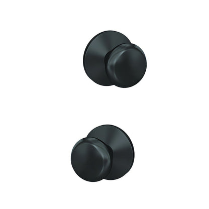 Schlage FC172PLY-KIN Plymouth with Kinsler Rose Pair of Dummy Door Knobs.