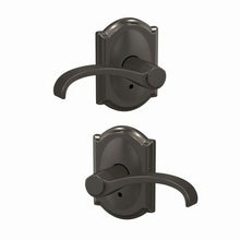 Schlage FC172WIT-CAM Whitney with Camelot Rose Pair of Dummy Door Levers