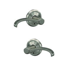Schlage FC172WIT-ALD Whitney with Alden Rose Pair of Dummy Door Levers