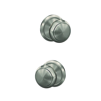 Schlage FC21AND-ALD Andover Knob with Alden Rose Passage & Privacy Door Knob