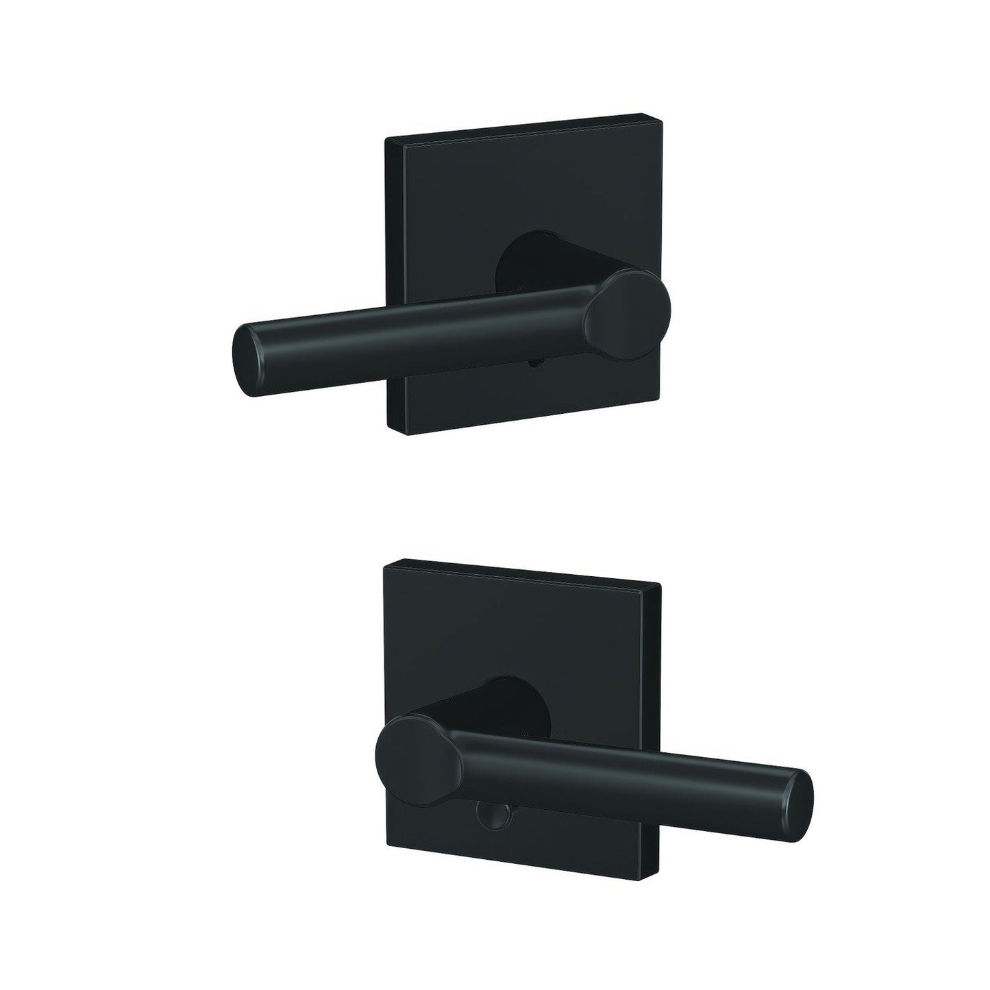Schlage FC21BRW-COL Broadway Lever with Collins Rose Passage & Privacy Door Lever.