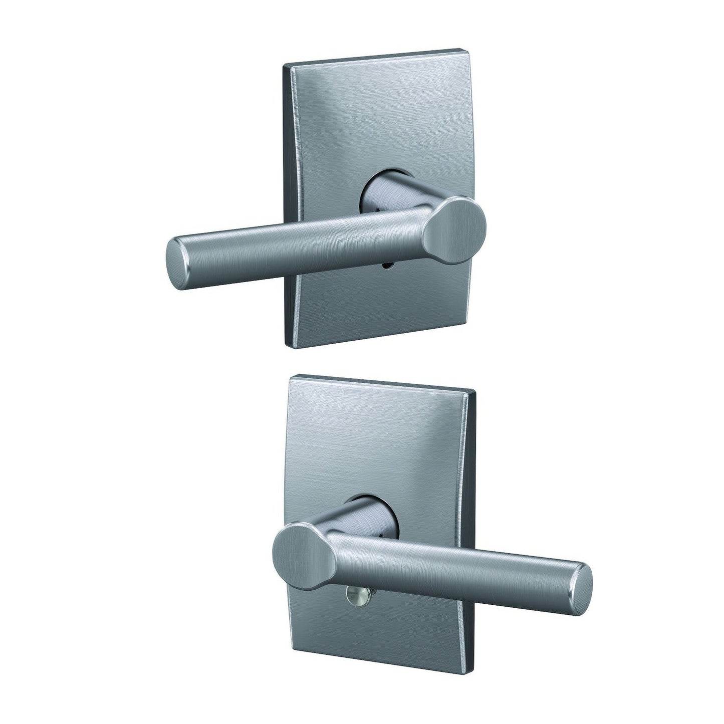 Schlage FC21BRW-CEN Broadway Lever with Century Rose Passage & Privacy Door Lever.