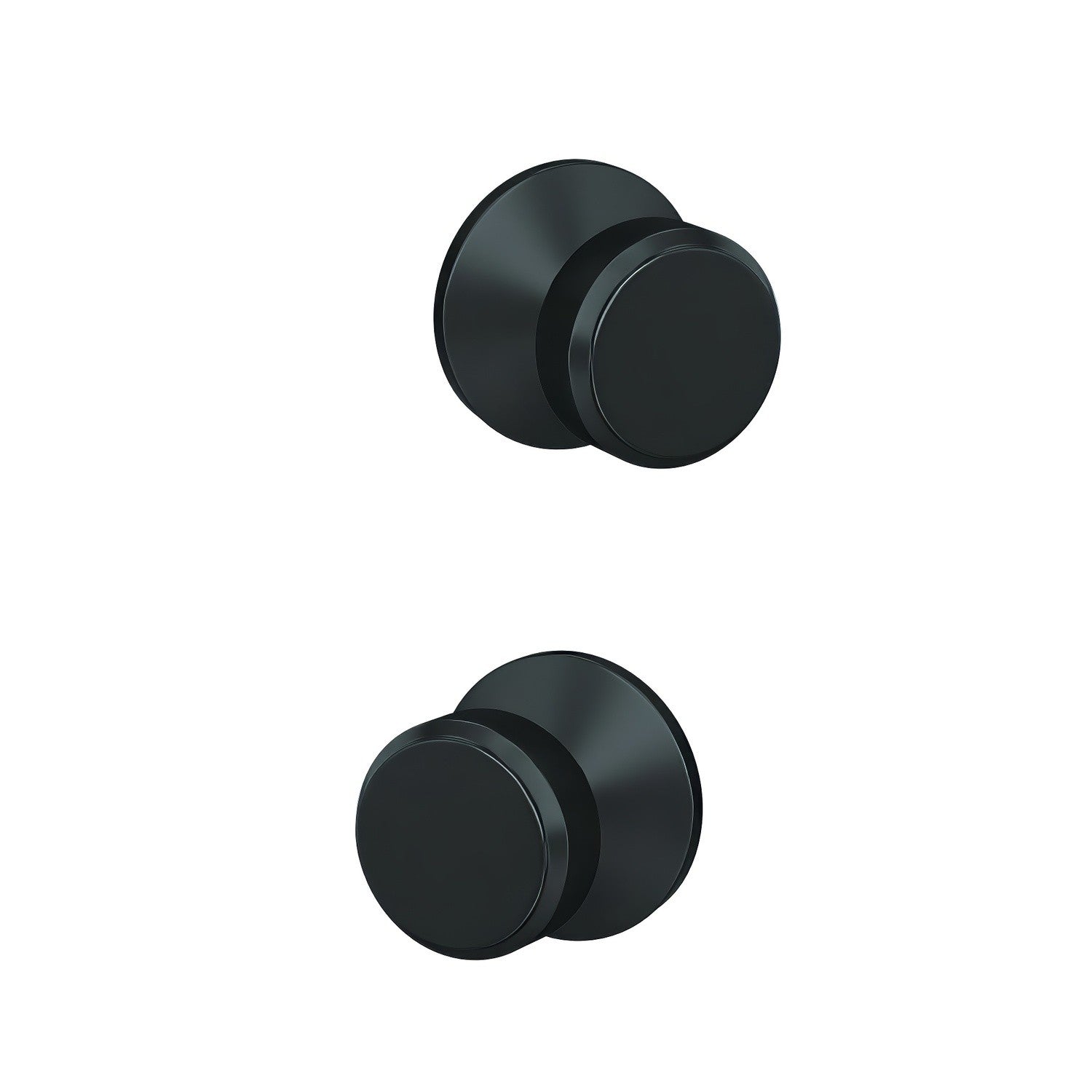 Schlage FC21BWE-KIN Bowery Knob with Kinsler Rose Passage & Privacy Door Lever