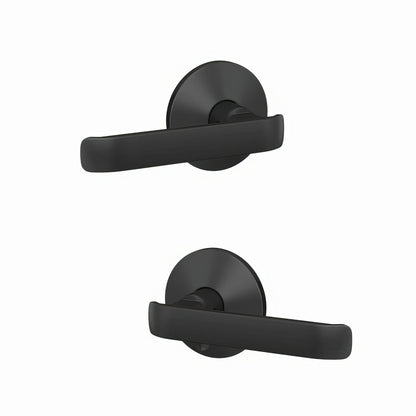 Schlage FC21CYB-KIN Clybourn Lever with Kinsler Rose Passage & Privacy Door Lever