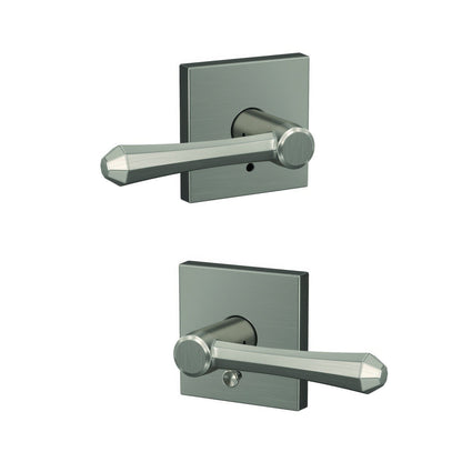 Schlage FC21DMP-COL Dempsey Lever with Collins Rose Passage & Privacy Door Lever.