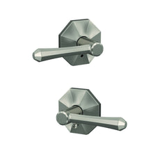 Schlage FC21DMP-RWD Dempsey Lever with Rosewood Rose Passage & Privacy Door Lever.