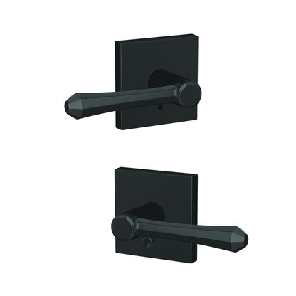 Schlage FC21DMP-COL Dempsey Lever with Collins Rose Passage & Privacy Door Lever