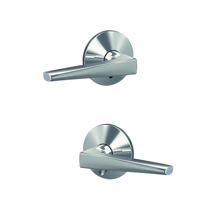 Schlage FC21ELR-KIN Eller Lever with Kinsler Rose Passage & Privacy Door Lever