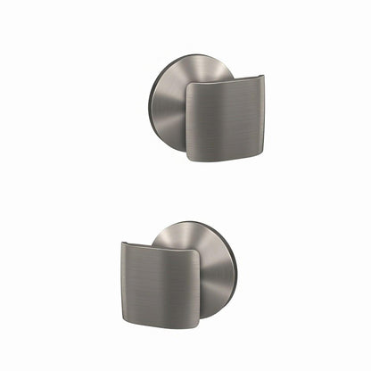 Schlage FC21GAN-KIN Ganton Knob with Kinsler Rose Passage & Privacy Door Knob