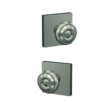 Schlage FC21GEO-COL Georgian Knob with Collins Rose Passage & Privacy Door Knob