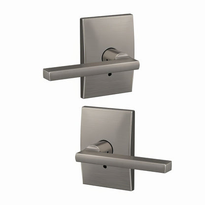 Schlage FC21-LAT-CEN Passage & Privacy Latitude Door Lever