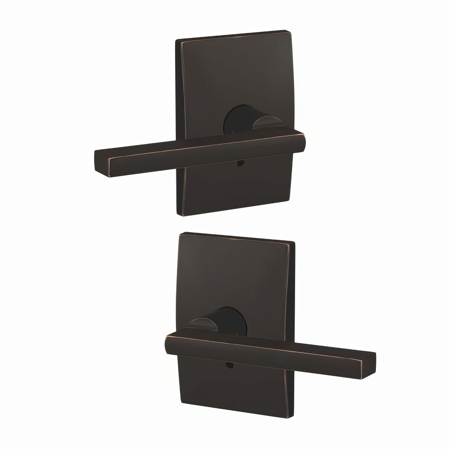 Schlage FC21-LAT-CEN Passage & Privacy Latitude Door Lever