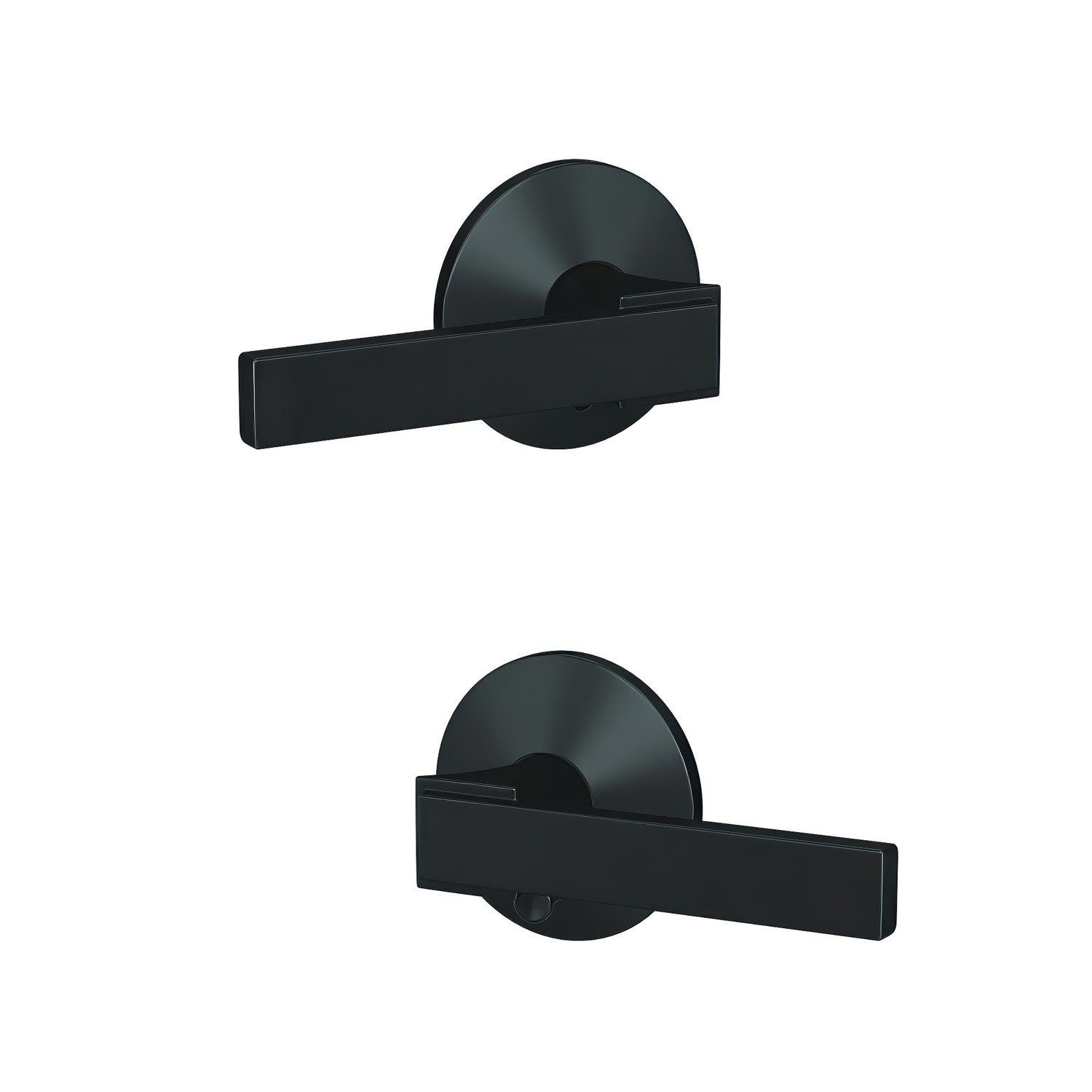 Schlage FC21NBK-KIN Northbrook Lever with Kinsler Rose Passage & Privacy Door Lever