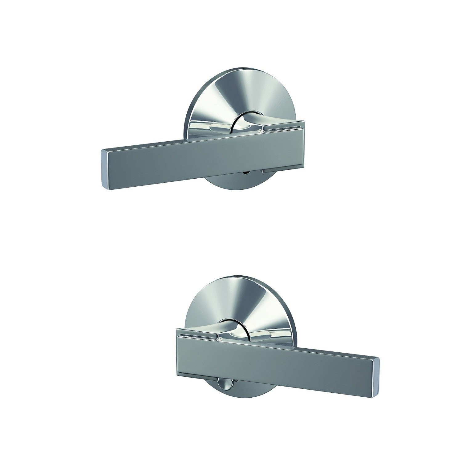 Schlage FC21NBK-KIN Northbrook Lever with Kinsler Rose Passage & Privacy Door Lever