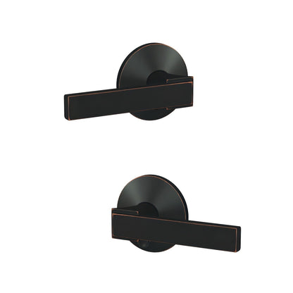 Schlage FC21NBK-KIN Northbrook Lever with Kinsler Rose Passage & Privacy Door Lever