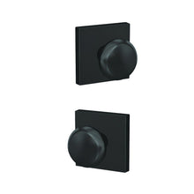 Schlage FC21PLY-COL Plymouth Knob with Collins Rose Passage & Privacy Door Knob