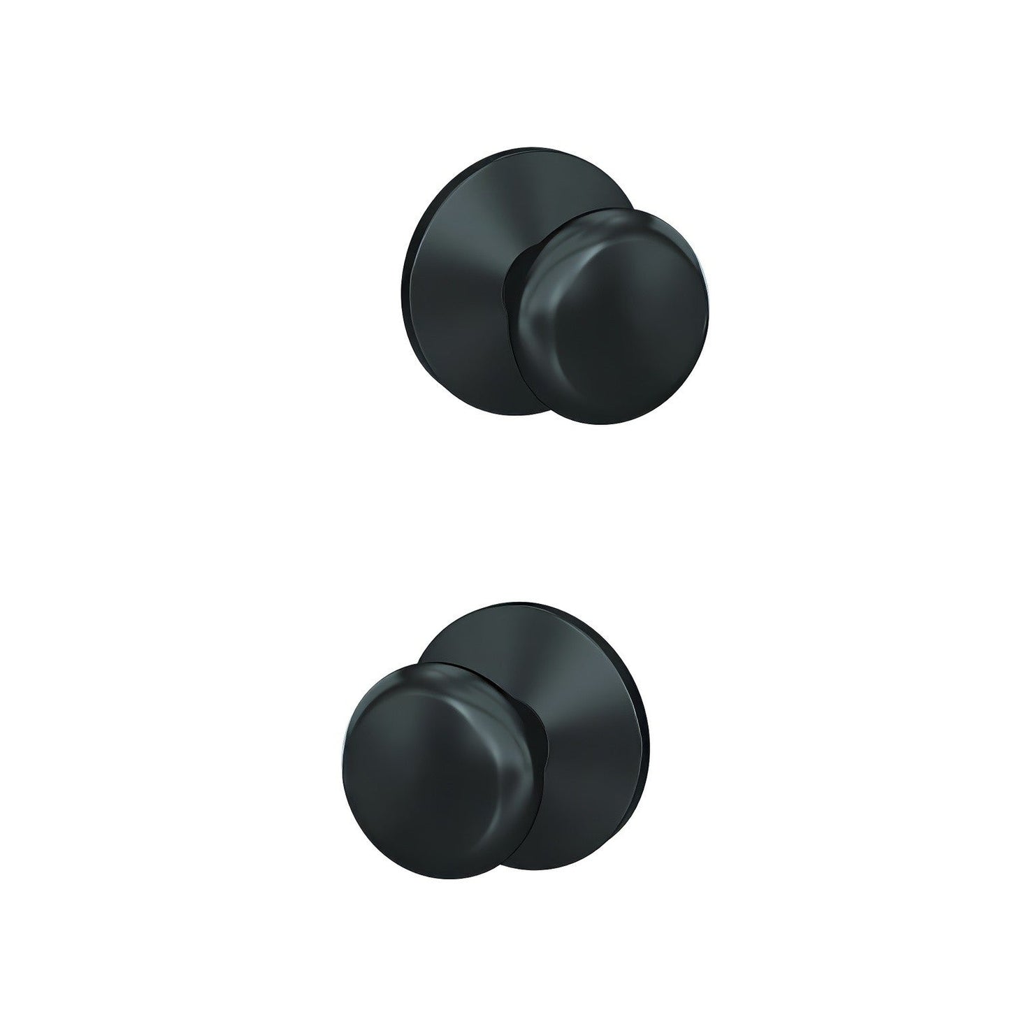 Schlage FC21PLY-KIN Plymouth Knob with Kinsler Rose Passage & Privacy Door Knob