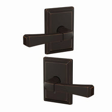 Schlage FC21RVT-GDV Rivington Lever with Grandville Rose Passage & Privacy Door Lever