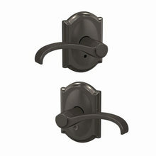 Schlage FC21WIT-CAM Whitney Lever with Camelot Rose Passage & Privacy Door Lever