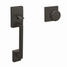 Schlage FC285CEN-BWECOL Century with Bowery Knob with Collins Rose Bottom Half Handleset