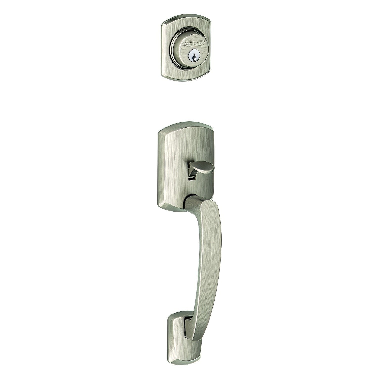 Schlage FC58GRW Custom Greenwich Single Cylinder Handleset Only.