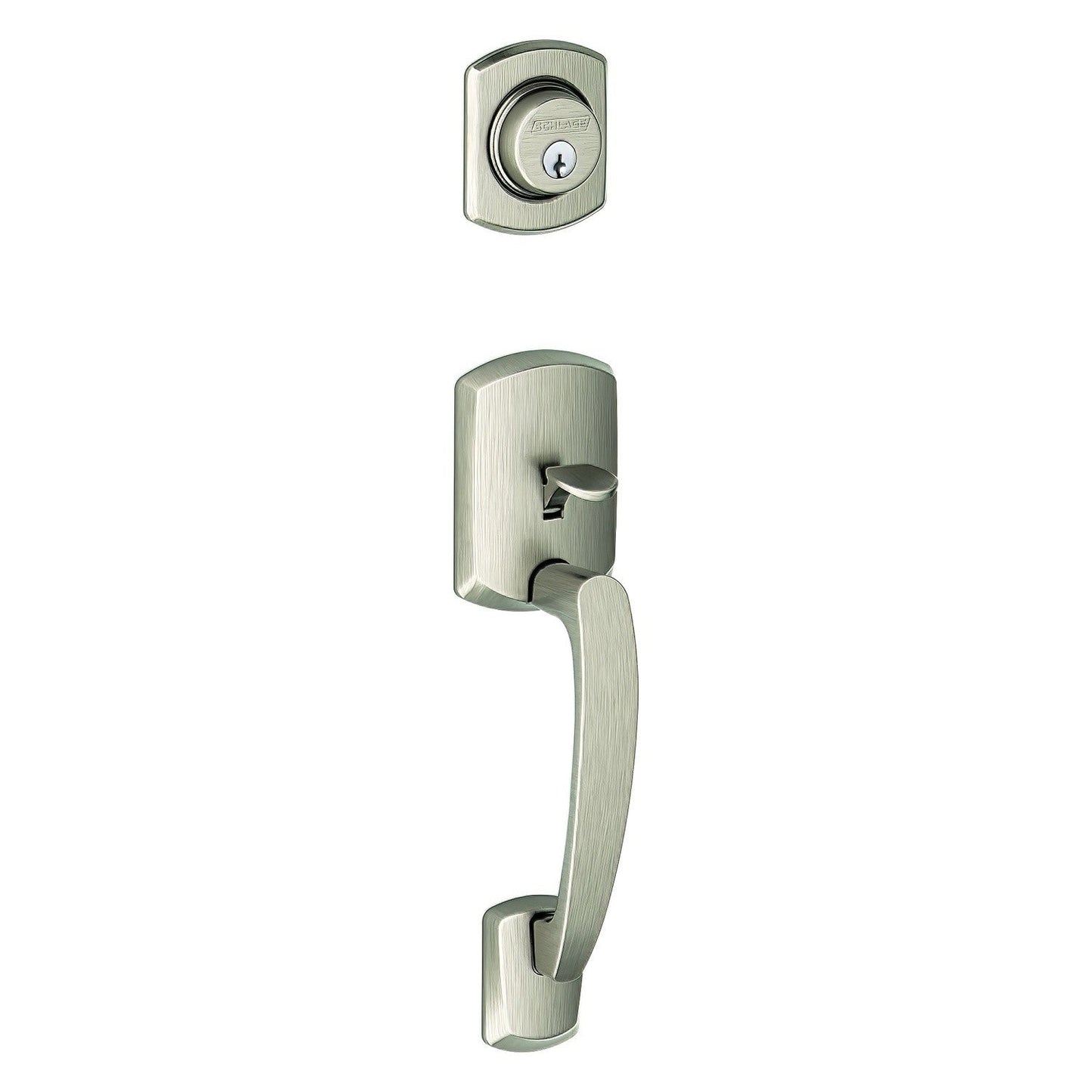 Schlage FC58GRW Custom Greenwich Single Cylinder Handleset Only