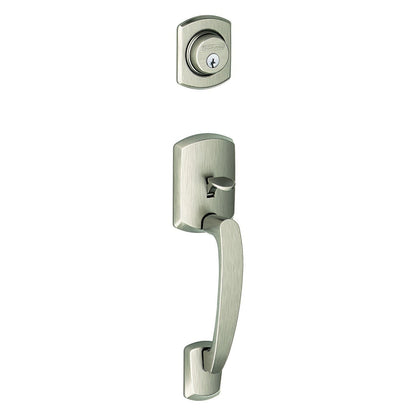 Schlage FC58GRW Custom Greenwich Single Cylinder Handleset Only