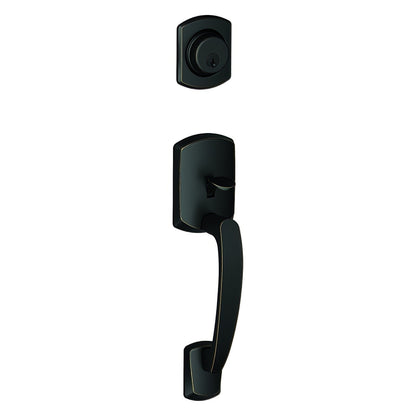 Schlage FC58GRW Custom Greenwich Single Cylinder Handleset Only