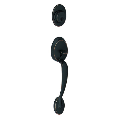 Schlage FC58PLY Custom Plymouth Single Cylinder Handleset Only.