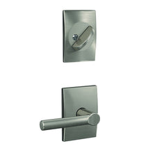 Schlage FC59BRW-CEN Custom Broadway Lever with Century Rose Interior Active Trim.
