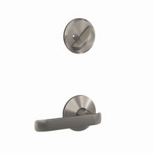Schlage FC59CYB-KIN Clybourn Lever with Kinsler Rose Interior Active Trim.