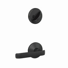Schlage FC59CYB-KIN Clybourn Lever with Kinsler Rose Interior Active Trim.