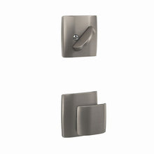 Schlage FC59GAN-DLT Ganton Knob with Dalton Rose Interior Active Trim