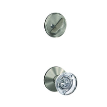 Schlage FC59HOB-KIN Custom Hobson Knob with Kinsler Rose Interior Active Trim