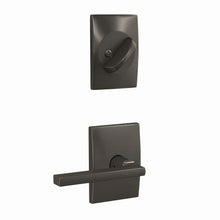 Schlage FC59LAT-CEN Latitude Lever with Century Rose Interior Active Trim