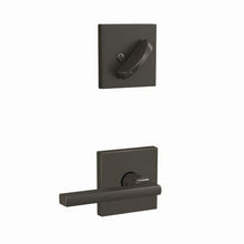 Schlage FC59LAT-COL Latitude Lever with Collins Rose Interior Active Trim