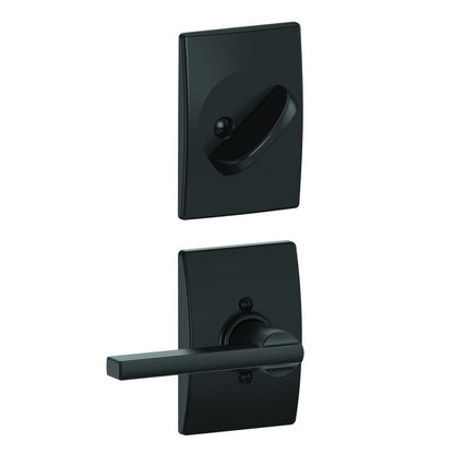 Schlage FC59LAT-CEN Latitude Lever with Century Rose Interior Active Trim