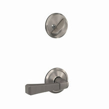 Schlage FC59RVT619ALD Rivington Lever with Alden Rose Interior Active Trim Satin Nickel