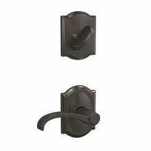 Schlage FC59WIT-CAM Whitney Lever with Camelot Rose Interior Active Trim