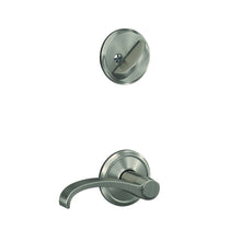 Schlage FC59WIT-ALD Custom Whitney Lever with Alden Rose Interior Active Trim