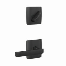 Schlage FC94CYB622DLT Clybourn Lever with Dalton Rose Dummy Interior Trim Matte Black