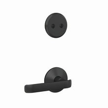 Schlage FC94CYB622KIN Clybourn Lever with Kinsler Rose Dummy Interior Trim Matte Black