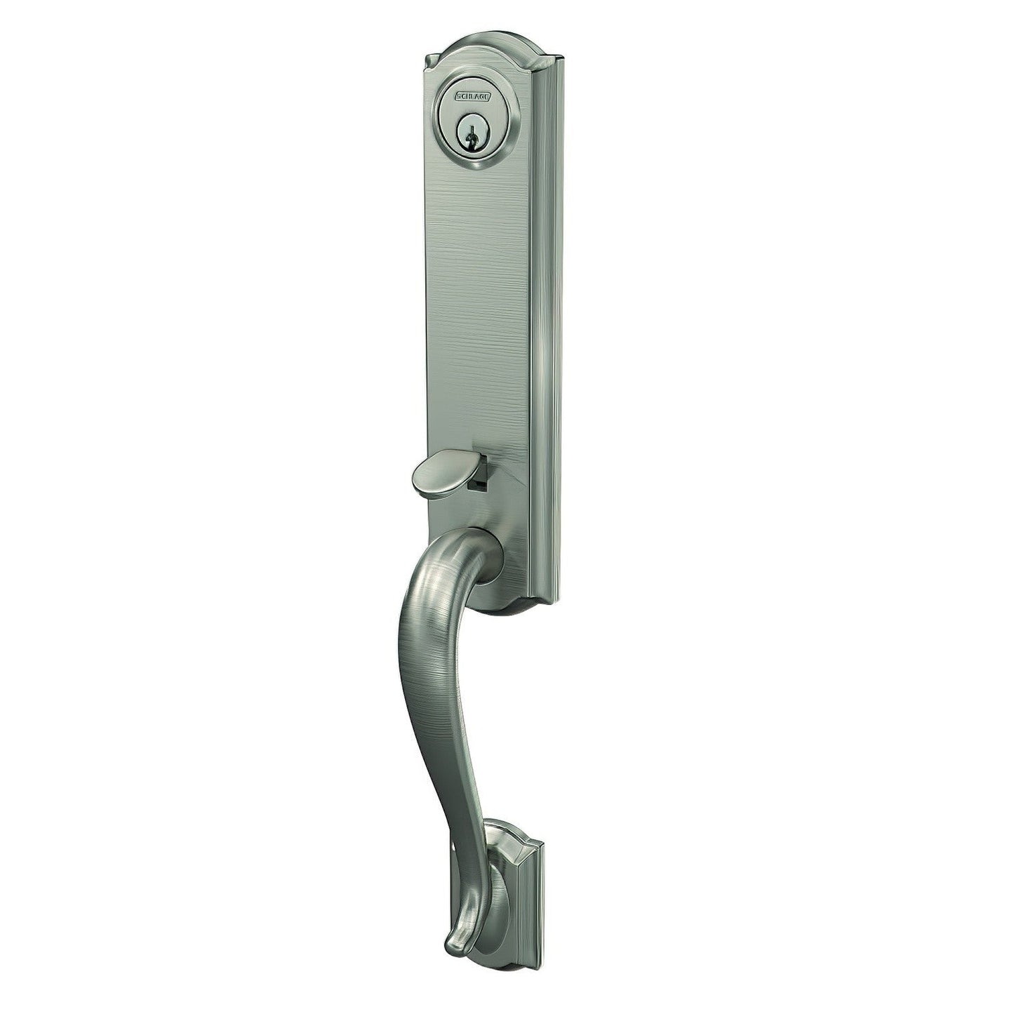 Schlage FCT58CAM Custom 3/4 Trim Camelot Single Cylinder Handleset Only
