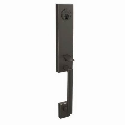 Schlage FCT58CEN Custom 3/4 Trim Century Single Cylinder Handleset Only