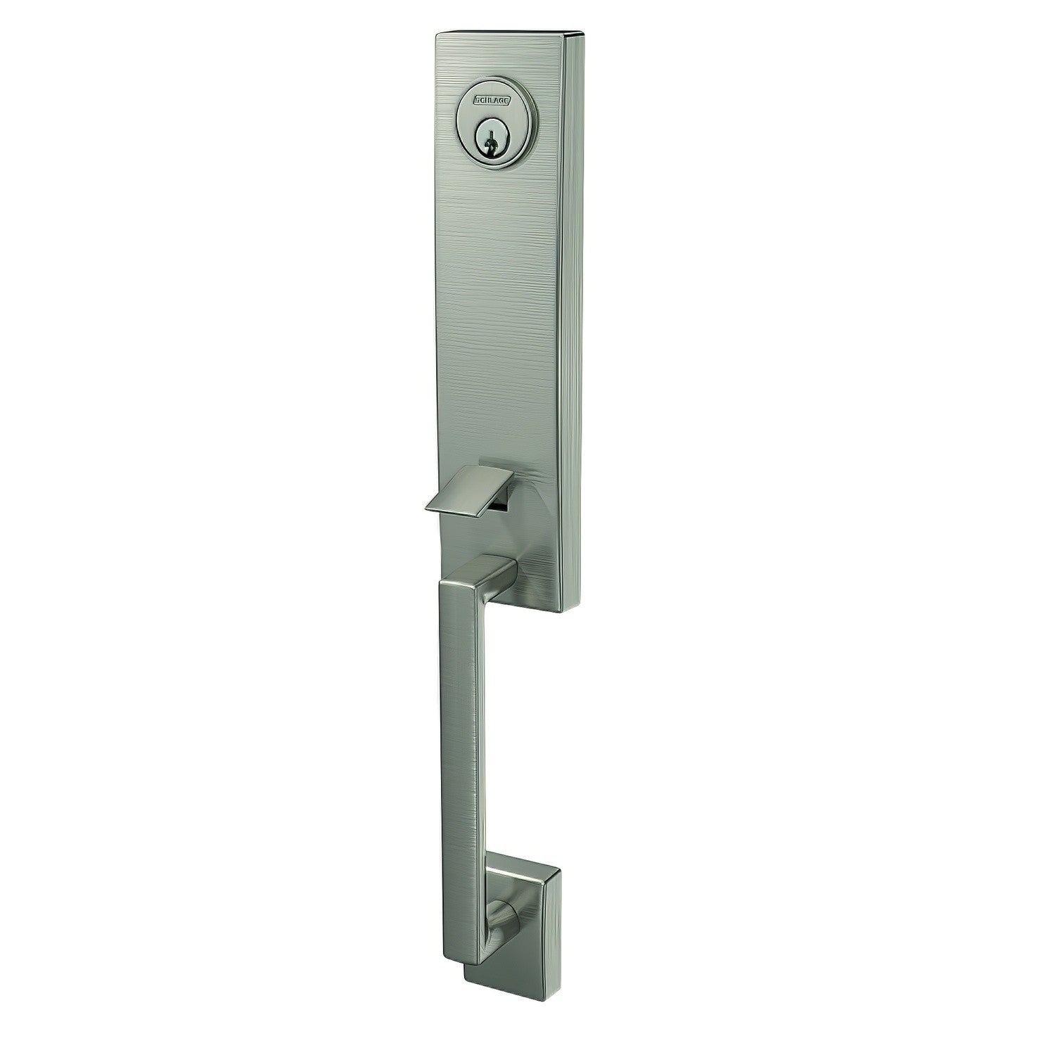 Schlage FCT58CEN Custom 3/4 Trim Century Single Cylinder Handleset Only.