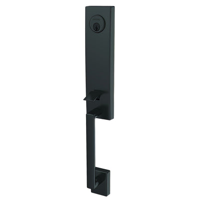 Schlage FCT58CEN Custom 3/4 Trim Century Single Cylinder Handleset Only.