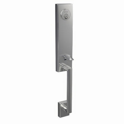 Schlage FCT58CEN Custom 3/4 Trim Century Single Cylinder Handleset Only.