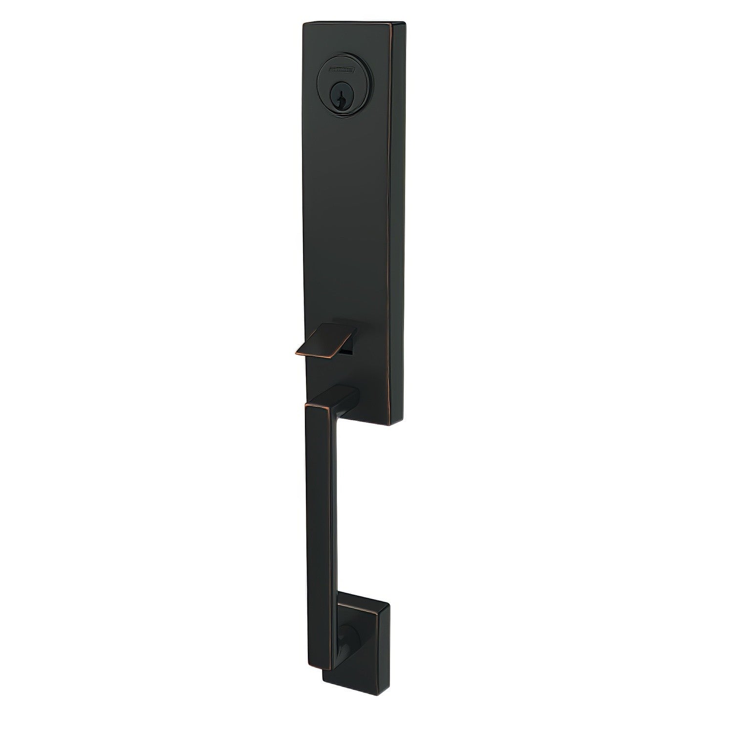 Schlage FCT58CEN Custom 3/4 Trim Century Single Cylinder Handleset Only.